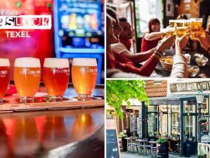 Proefplankje, high beer of high wine op Texel