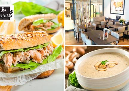 2-gangen keuzelunch bij Bistro Smul