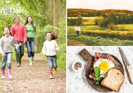 Ontbijtbuffet + wandeling bij Gasterij Berg & Dal