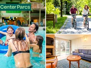 2, 3 of 4 overnachtingen voor 4 tot 8 personen in Center Parcs