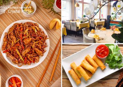 Chinees 3-gangen keuzediner bij Crystal Plaza