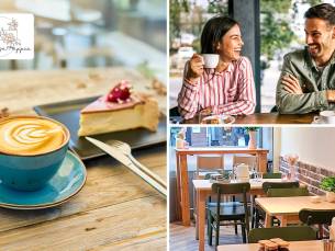 Warme drank naar keuze + zoete plank bij HapjeHeppie