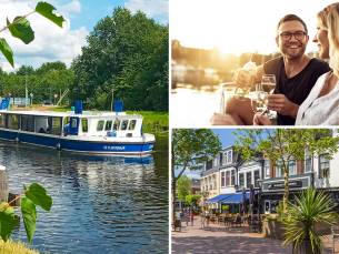 Historische rondvaarttocht Assen incl. drankje OF een vaar & shop arrangement