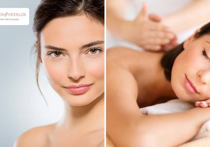 Wimper- of wenkbrauwlift + evt. verven of rug-, nek- en schoudermassage (30 min)
