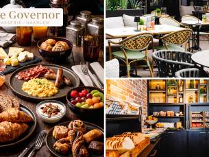 Onbeperkt ontbijtbuffet incl. dranken bij The Governor