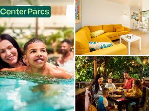 Weekend of midweek weg voor 4 tot 6 personen bij Center Parcs Mystery Park in Nederland