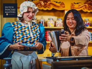 Workshop poffertjes bakken + drankje bij Dutch Pancake Masters