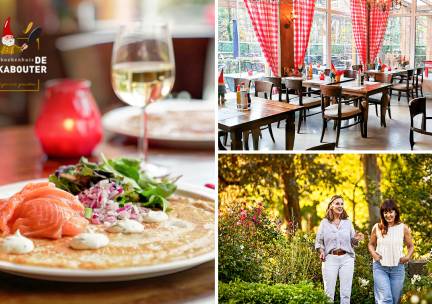 Wandelarrangement incl. warme drank + gebak en 2-gangen keuzelunch bij Pannenkoekenhuis De Boskabouter Nunspeet