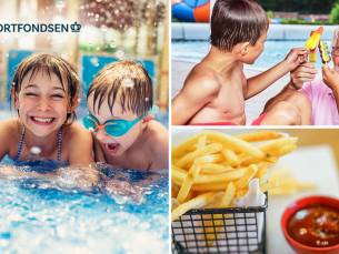 Entree vrijzwemmen + ijsje of friet met saus