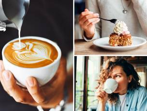 Koffie naar keuze + gebak met slagroom of barista-workshop (2 uur) in hartje Groningen