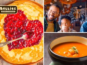 2- of 3-gangenlunch of -diner Ã  la carte