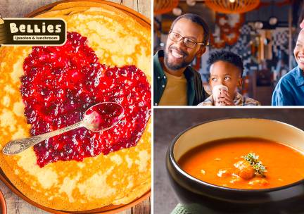 2- of 3-gangenlunch of -diner Ã  la carte