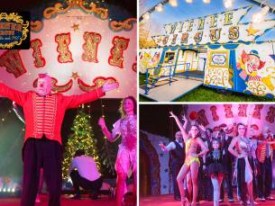 Entree voor Wiener Circus in Hasselt, Maaseik of Heusden-Zolder