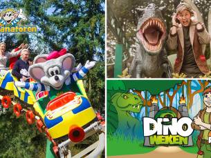 Entree Kinderpretpark Julianatoren + evt. Dinoweken of Sprookjesdag