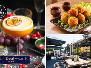 2 cocktails naar keuze + bittergarnituur bij Parel Paviljoen