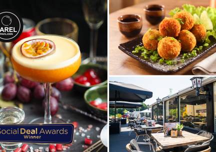 2 cocktails naar keuze + bittergarnituur bij Parel Paviljoen