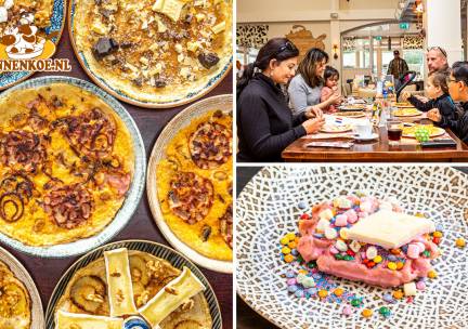 2- of 3-gangenlunch of -diner Ã  la carte in Alphen aan den Rijn