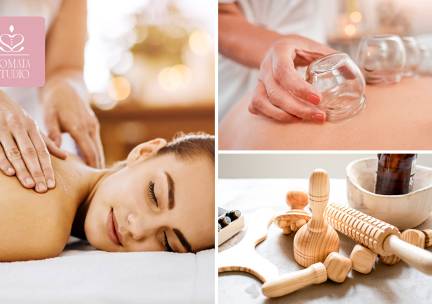 Massage naar keuze (30, 45, 60 of 75 min)
