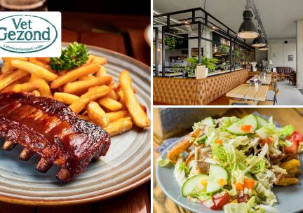 3-gangen keuzediner bij Vet Gezond