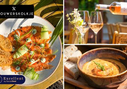 2-gangenlunch à la carte bij Brouwerskolkje