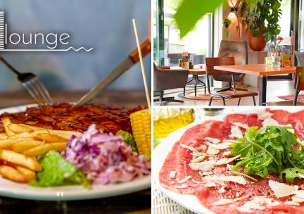 4-gangen keuzediner bij Restaurant Grebbelounge