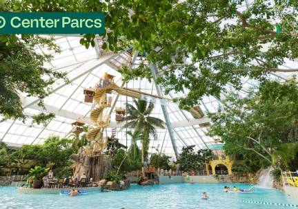 Dag- of avondentree zwemparadijs Aqua Mundo De Vossemeren