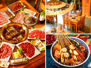 Hot pot of cold pot + dessert + drankje (2 tot 8 pers.)