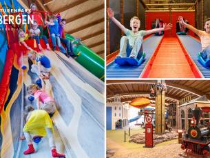 Entree Avonturenpark De Bergen + ijsje + parkeren