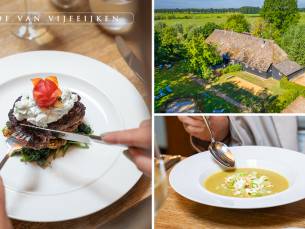 3-gangenlunch of 4-gangendiner van de chef + amuse in Boxtel