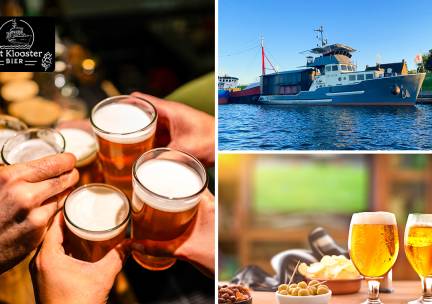 Bierproeverij met kloosterbier (3 stuks) + hapjes