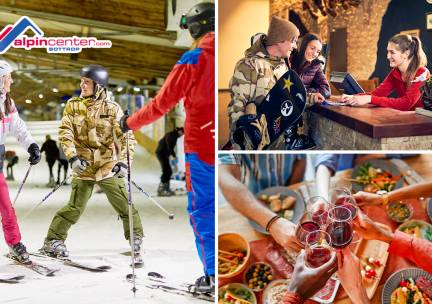 Skiplezier + All-You-Can-Eat & Drink bij Alpincenter Bottrop