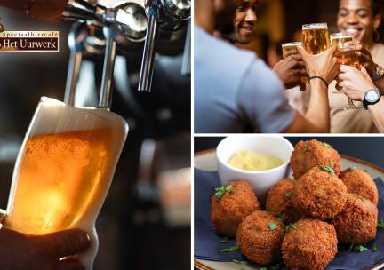 High beer + portie bitterballen bij SpeciaalbiercafÃ© Het Uurwerk