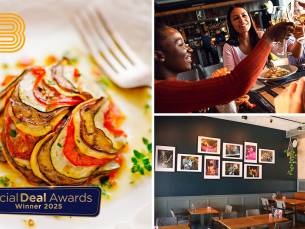 3- of 4-gangendiner Ã  la carte bij Grand CafÃ© Mr. Bakels