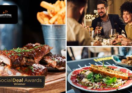 3-gangendiner à la carte of 3-gangen kerstdiner + amuse bij Seasons