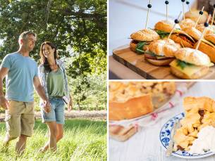 Wandel- of fietsarrangement + drankje + gebak + lunchplank bij Het Waldhoorn
