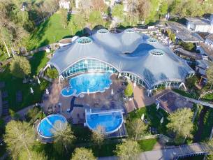 Parkblick an der Therme