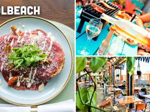 2-gangen keuzelunch bij Solbeach