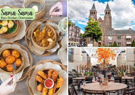 Indonesische proeverij in buffetvorm bij Sama Sama in hartje Arnhem