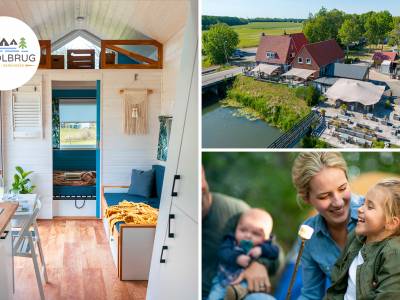Weekend of midweek in een Tiny house (4 of 6 pers)