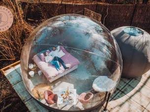 Overnachting voor 2 + ontbijt + welkomstdrankje bij Lesse'Capade CÃ©leste