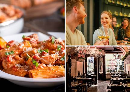 Italiaans 3-gangendiner Ã  la carte bij La Madonna in hartje Amsterdam