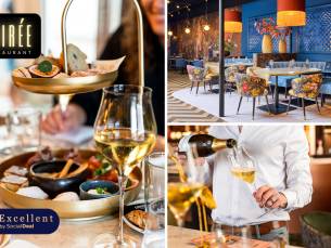 High tea (2 uur) + evt. glaasje bubbels bij Restaurant Soirée