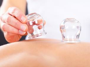 Cuppingmassage (30 min) of magnesiumpakking (45 min)