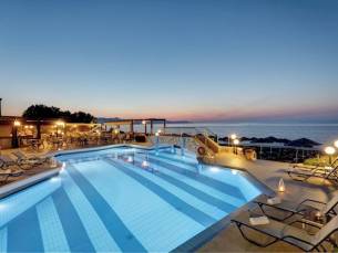8 daagse vliegvakantie naar Indigo Mare in platanias chania, griekenland