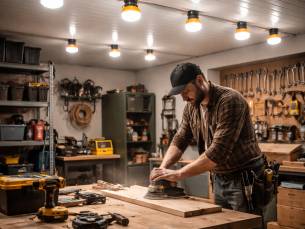 FlinQ Tools Lichtslinger Bouwlamp