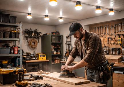 FlinQ Tools Lichtslinger Bouwlamp