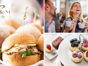 3-gangen high tea (2 uur) bij Koffie