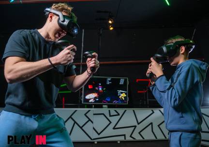 Entree Virtual Reality bij Play-in Utrecht