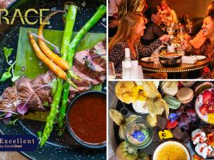 3-gangen shared dining-diner bij Grace Rotterdam