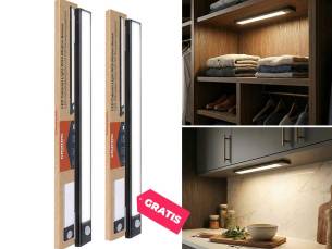 LED Lichtbalk Met Bewegingssensor Zwart